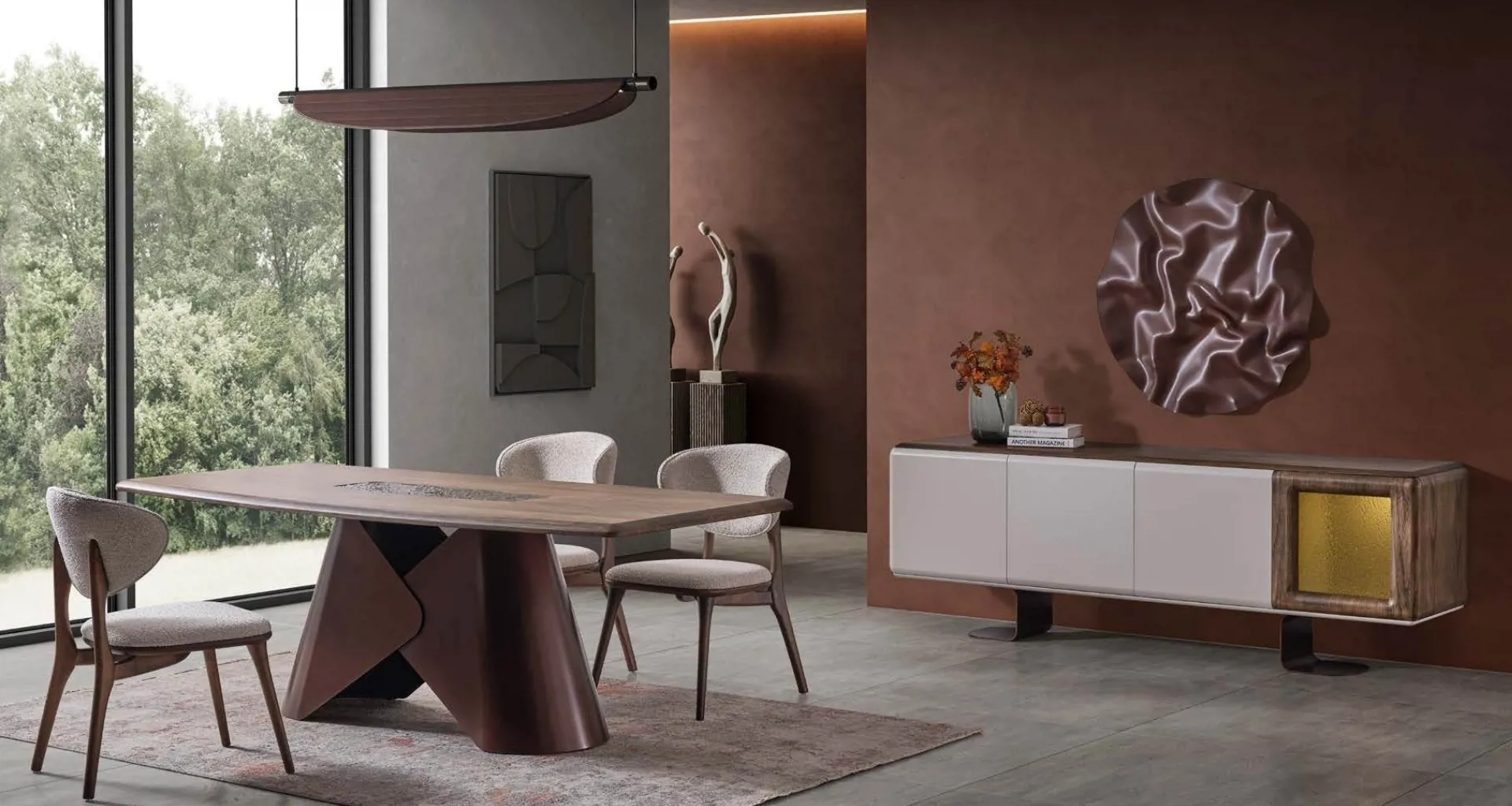 Dark Oak M28 Yemek Odası