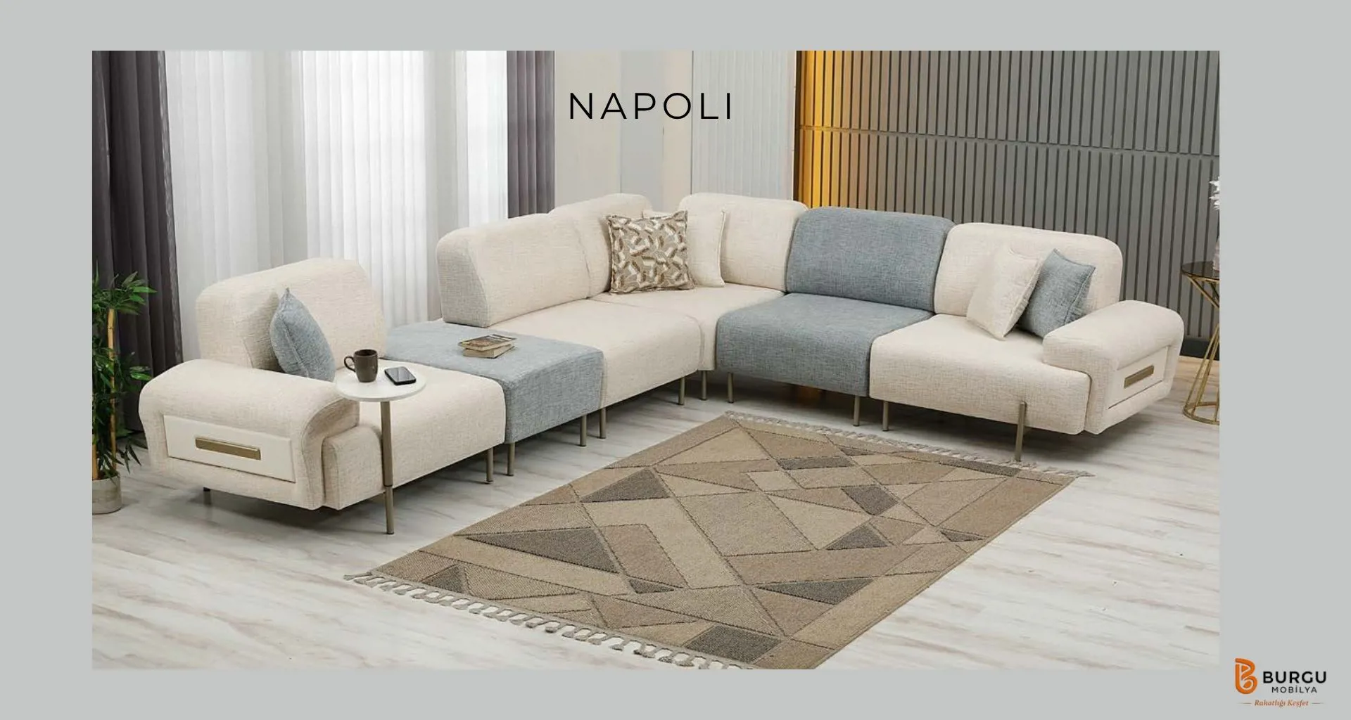 Napoli Köşe Koltuk Takımı