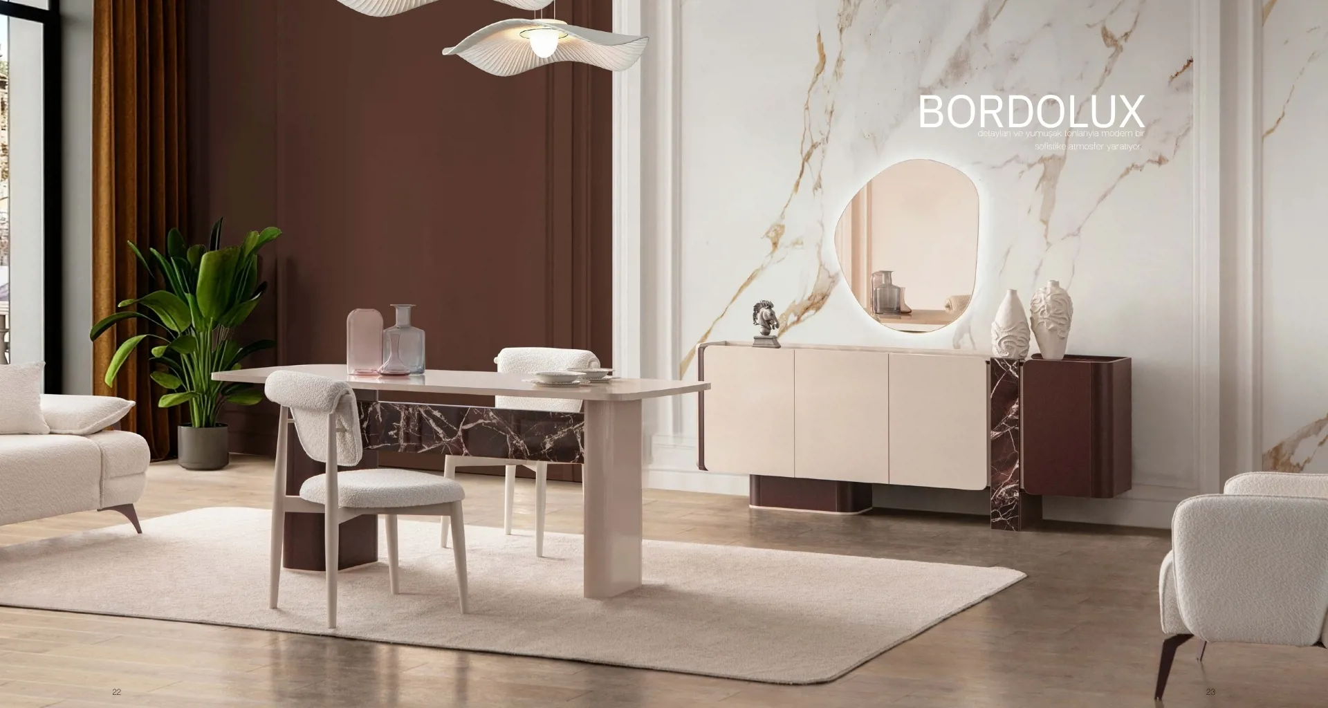 Bordolux Yemek Odası