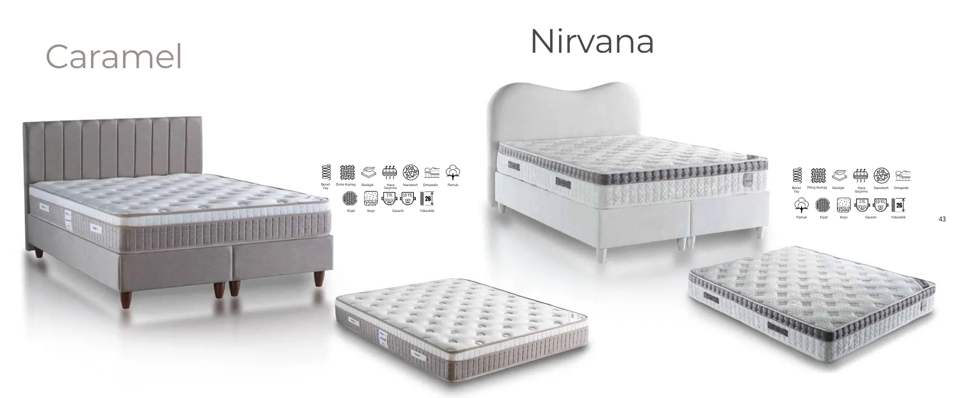 Caramel ve Nirvana Uyku Seti