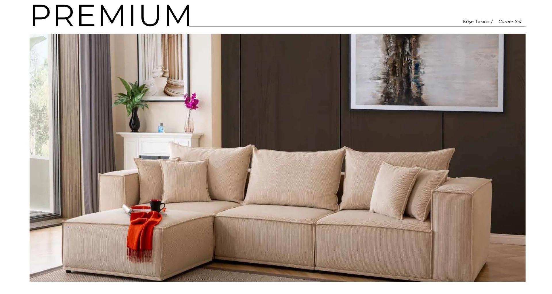 Premium Köşe Koltuk Takımı