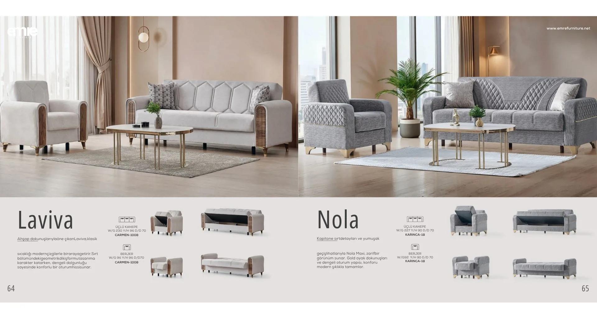 Laviva ve Nola Kanepe