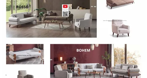 Rosso ve Bohem Koltuk Takımı