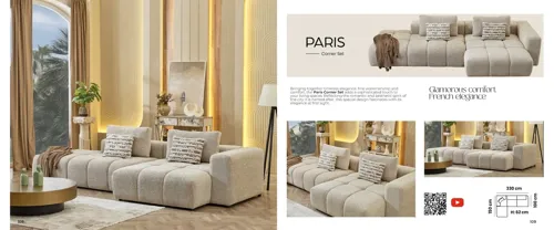 Paris Köşe Koltuk Takımı