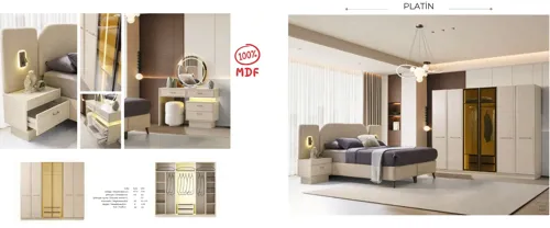 Platin Yatak Odası