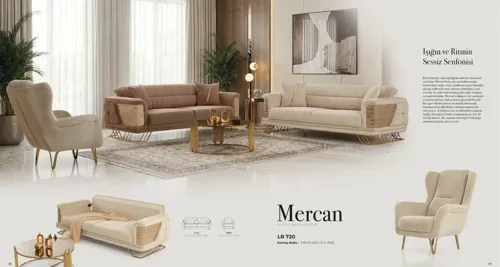 Mercan Koltuk Takımı