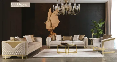 Bella Gold Koltuk Takımı
