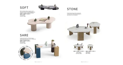 Soft ve Stone Sehpa