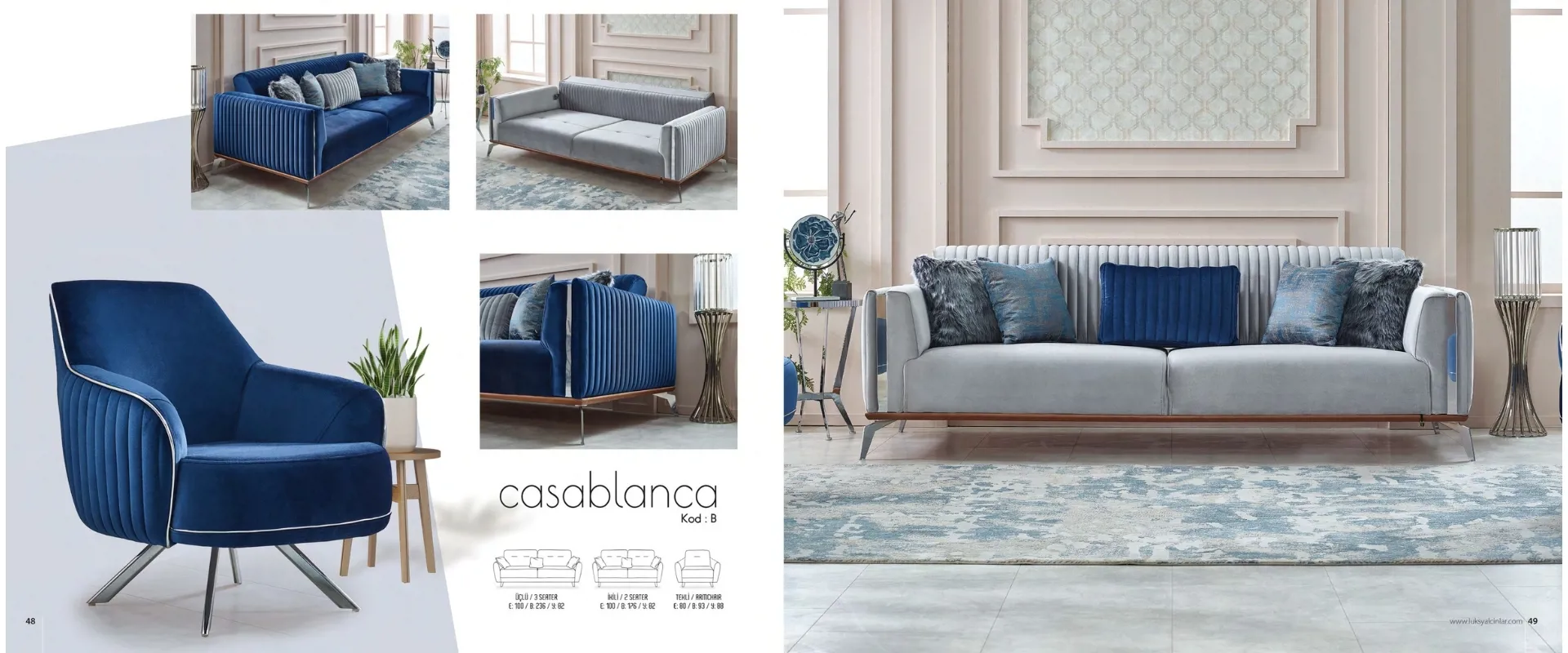 Casablanca Koltuk Takımı