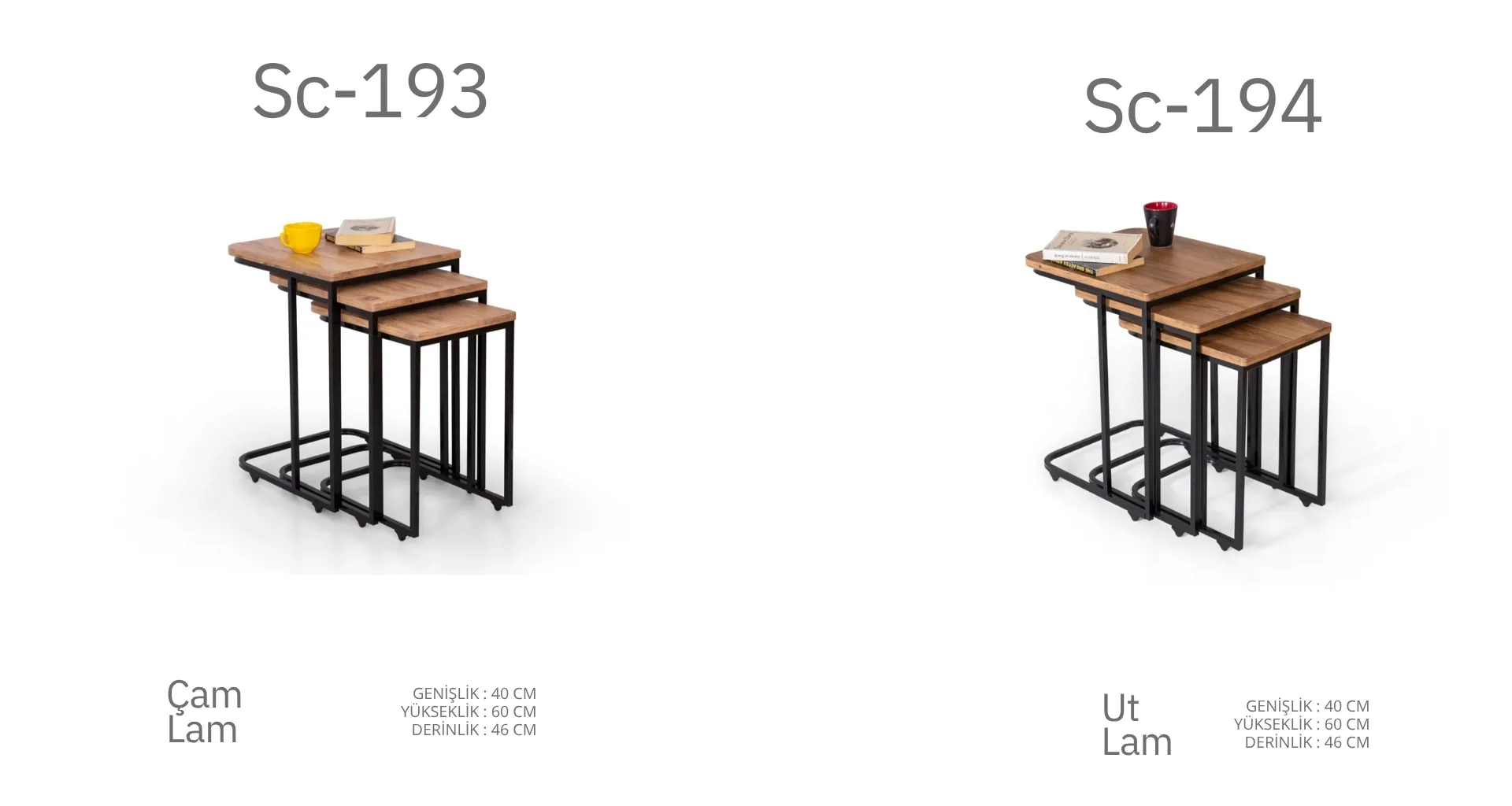 Sc-193 ve Sc-194 Sehpa