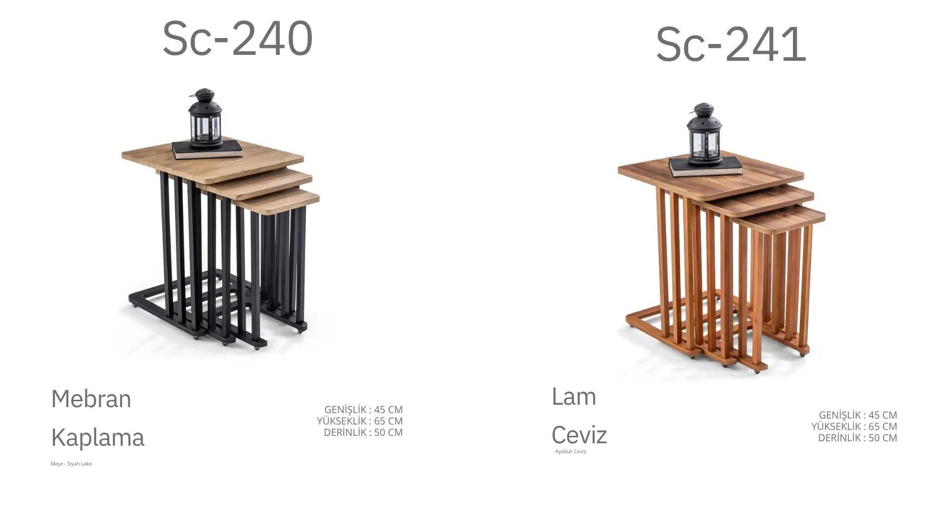 Sc-240 ve Sc-241 Sehpa
