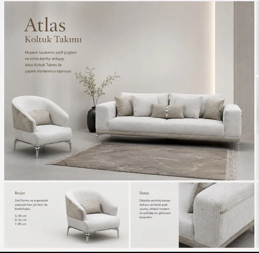 Atlas Koltuk Takımı