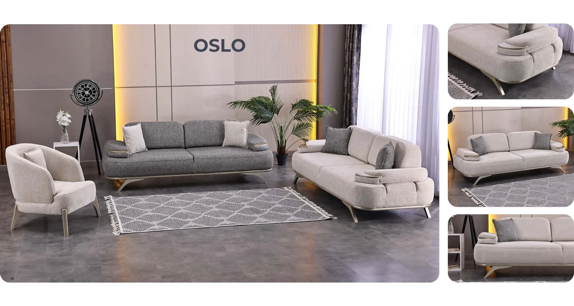 Oslo Koltuk Takımı
