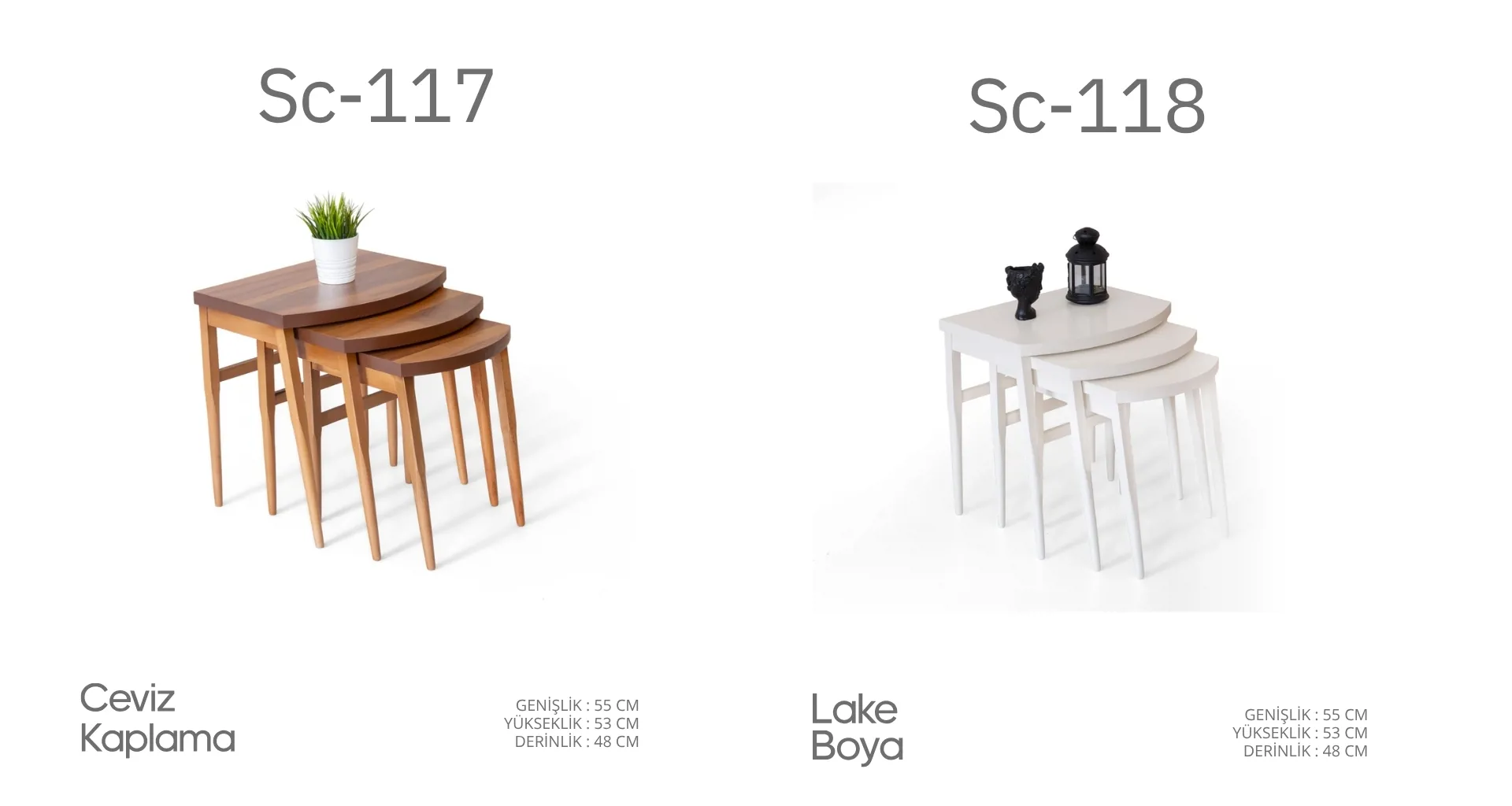 Sc-117 ve Sc-118 Sehpa