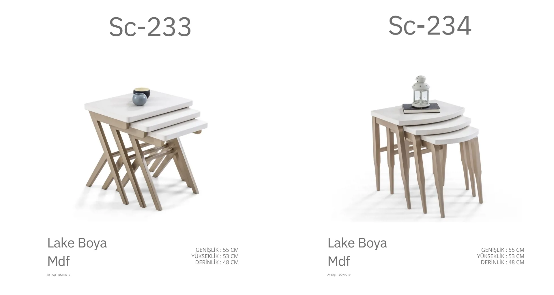 Sc-233 ve Sc-234 Lake Sehpa 