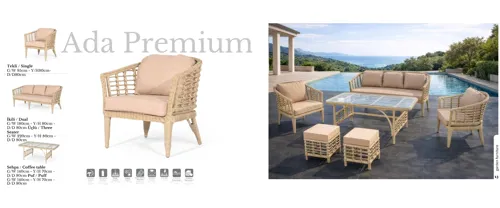 Ada Premium Bahçe Takımı