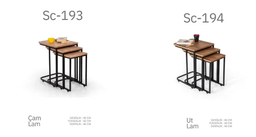 Sc-193 ve Sc-194 Sehpa
