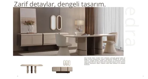 Edra Yemek Odası 