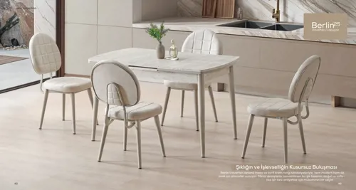 Berlin Serisi Masa Sandalye 