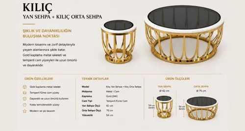 Kılıç Yan ve Orta Sehpa