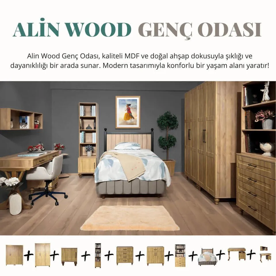 Alin Wood Genç Odası