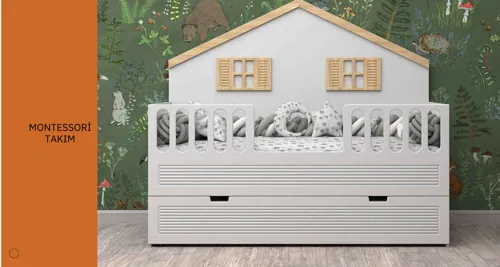 Montisori Bebek Yatagı